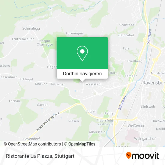Ristorante La Piazza Karte