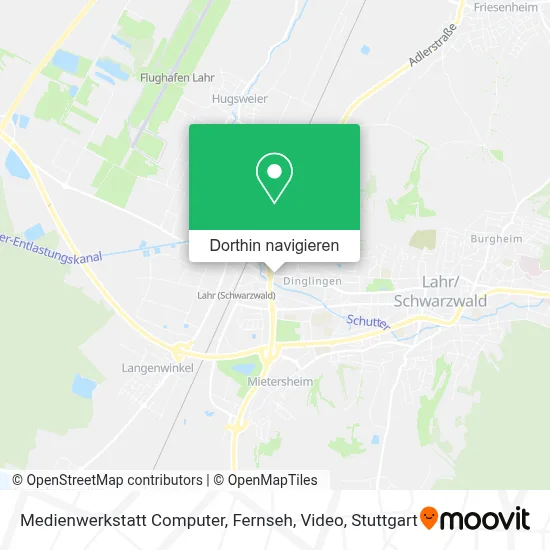 Medienwerkstatt Computer, Fernseh, Video Karte