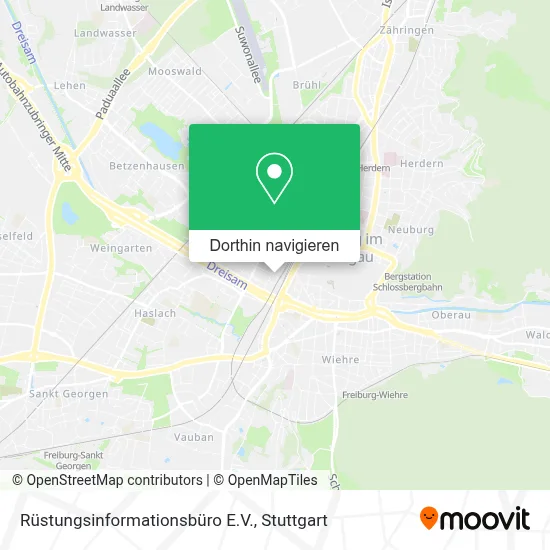 Rüstungsinformationsbüro E.V. Karte