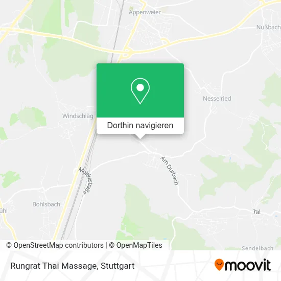 Rungrat Thai Massage Karte