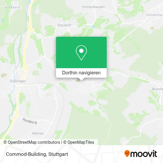 Commod-Building Karte