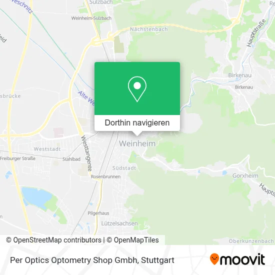 Per Optics Optometry Shop Gmbh Karte