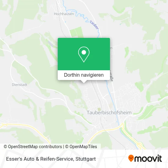Esser's Auto & Reifen-Service Karte