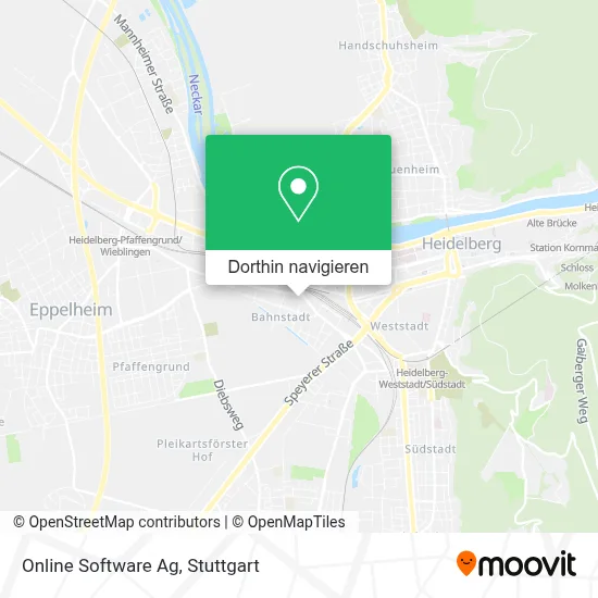 Online Software Ag Karte