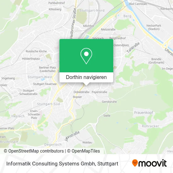 Informatik Consulting Systems Gmbh Karte