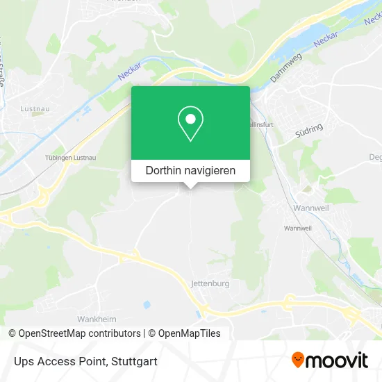 Ups Access Point Karte