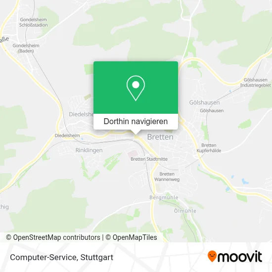 Computer-Service Karte