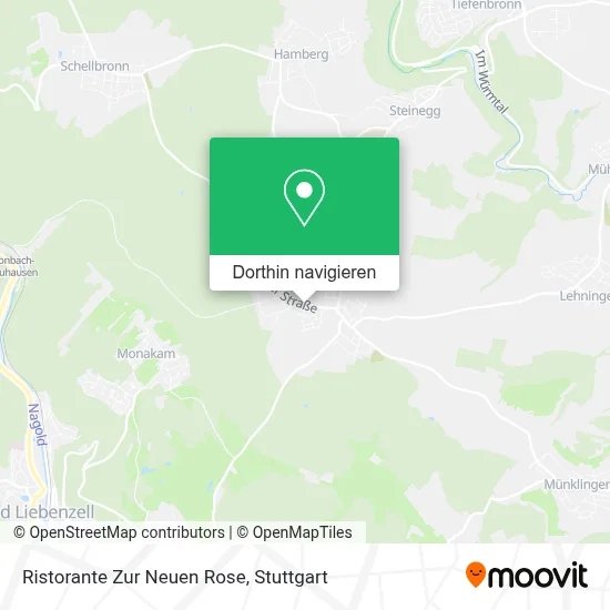 Ristorante Zur Neuen Rose Karte