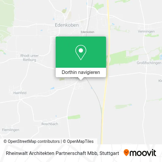 Rheinwalt Architekten Partnerschaft Mbb Karte