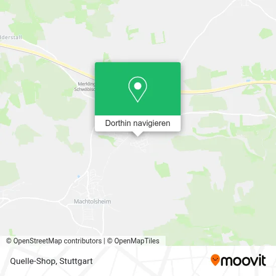 Quelle-Shop Karte