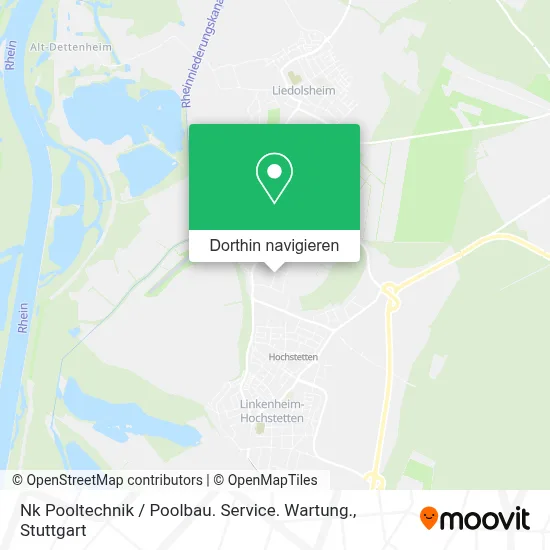 Nk Pooltechnik / Poolbau. Service. Wartung. Karte