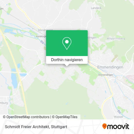 Schmidt Freier Architekt Karte