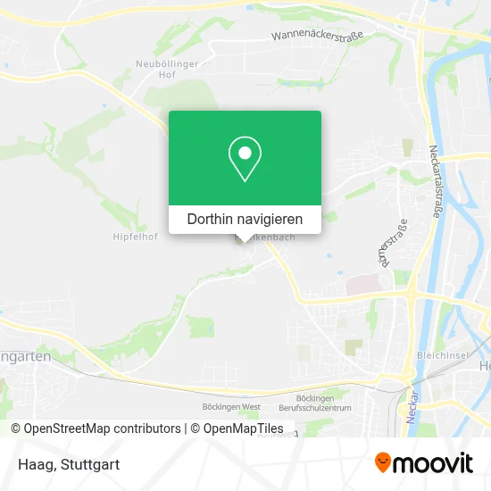 Haag Karte