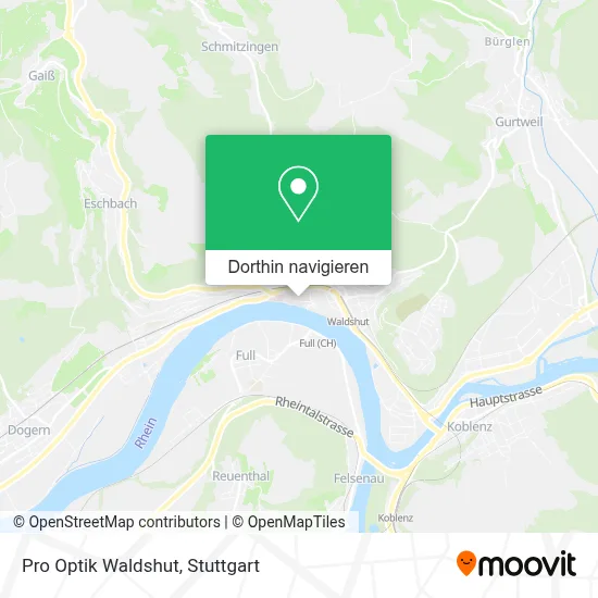 Pro Optik Waldshut Karte