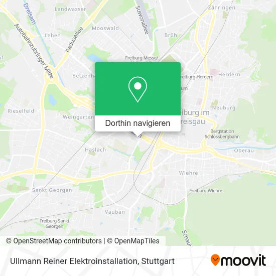 Ullmann Reiner Elektroinstallation Karte