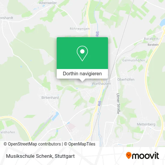 Musikschule Schenk Karte