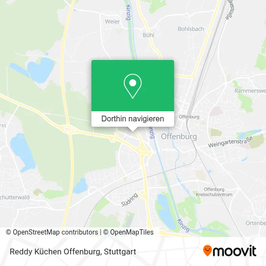 Reddy Küchen Offenburg Karte