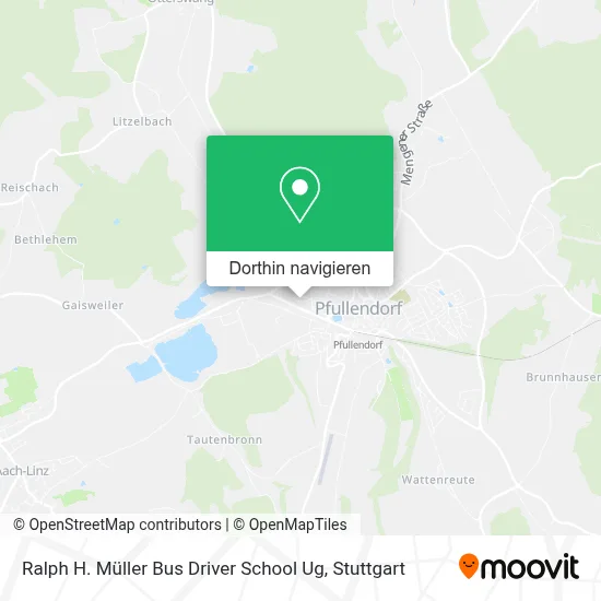 Ralph H. Müller Bus Driver School Ug Karte