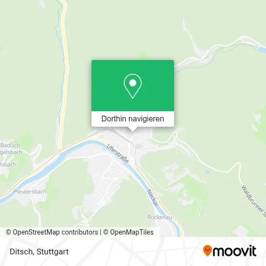 Ditsch Karte