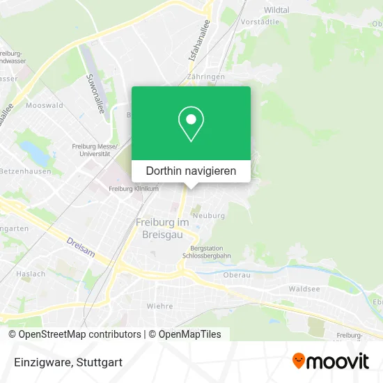 Einzigware Karte