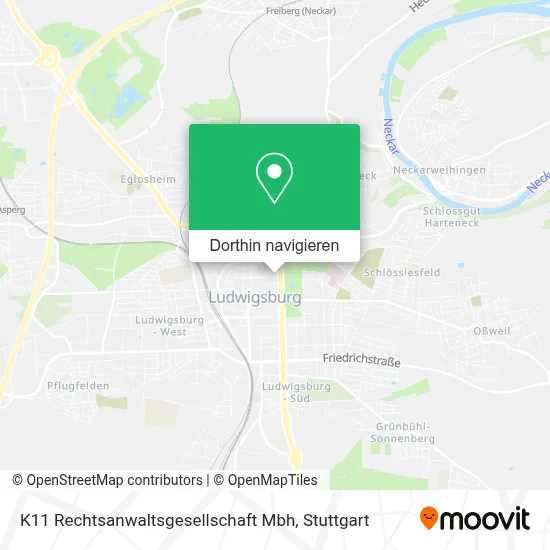 K11 Rechtsanwaltsgesellschaft Mbh Karte