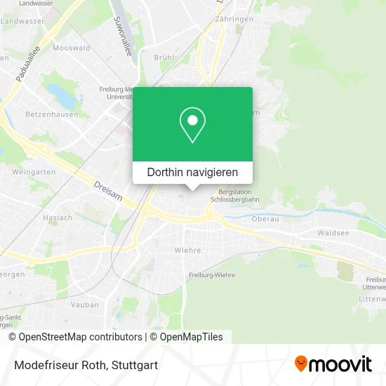 Modefriseur Roth Karte