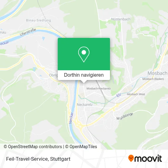 Feil-Travel-Service Karte