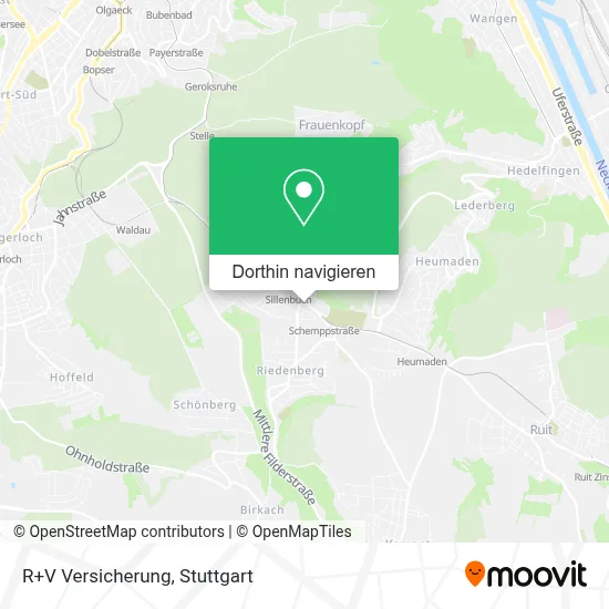 R+V Versicherung Karte