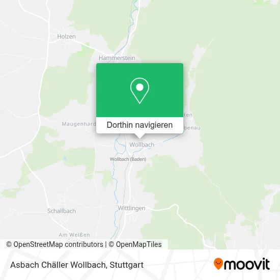 Asbach Chäller Wollbach Karte