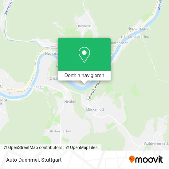 Auto Daehmel Karte