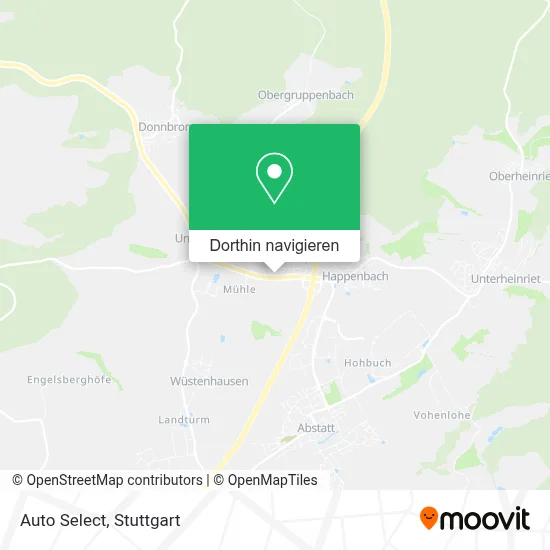 Auto Select Karte