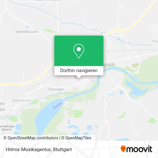 Hitmix Musikagentur Karte