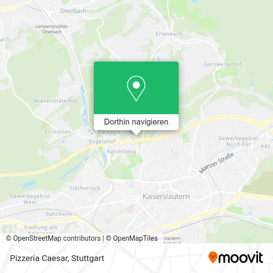 Pizzeria Caesar Karte