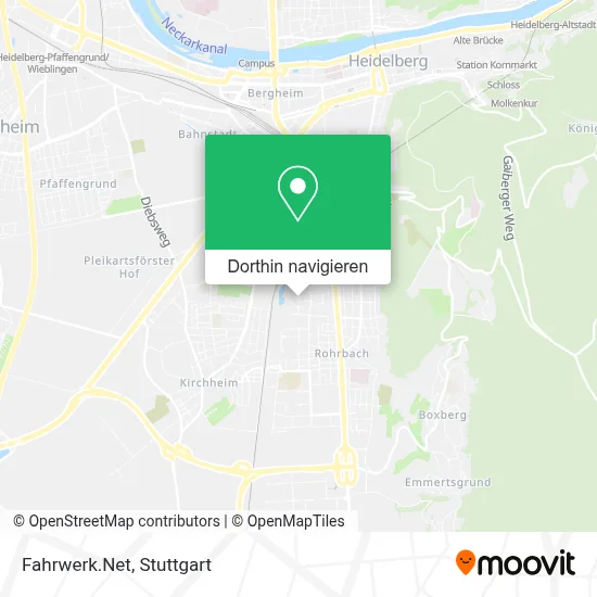 Fahrwerk.Net Karte
