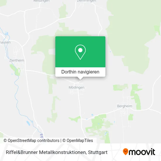 Riffel&Brunner Metallkonstruktionen Karte