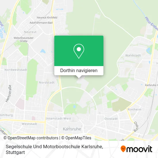 Segelschule Und Motorbootschule Karlsruhe Karte