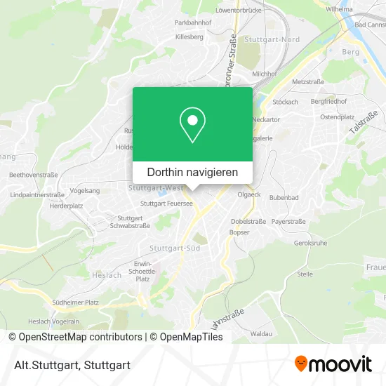 Alt.Stuttgart Karte