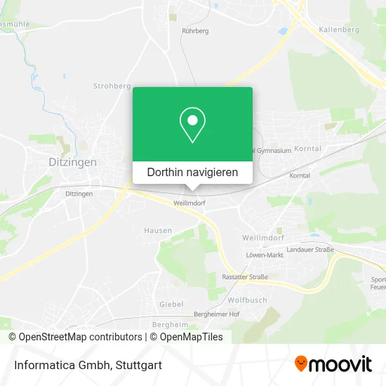 Informatica Gmbh Karte