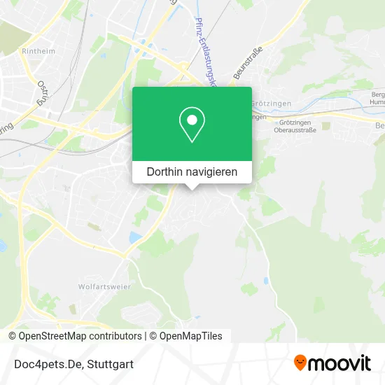 Doc4pets.De Karte