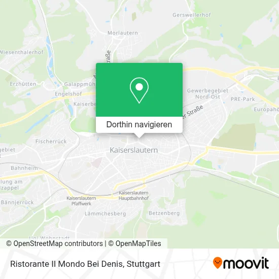 Ristorante Il Mondo Bei Denis Karte