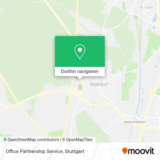 Office Partnership Service Karte