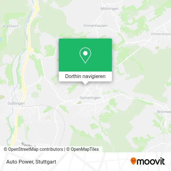 Auto Power Karte