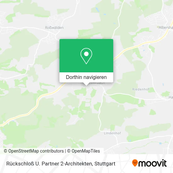 Rückschloß U. Partner 2-Architekten Karte