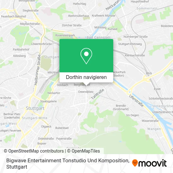 Bigwave Entertainment Tonstudio Und Komposition Karte