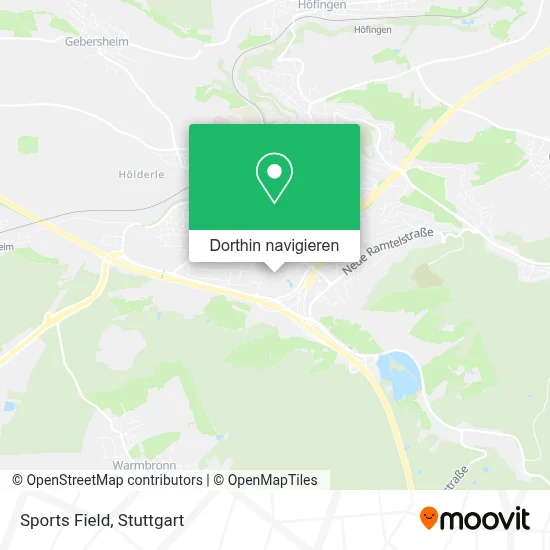 Sports Field Karte