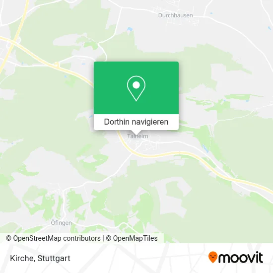 Kirche Karte