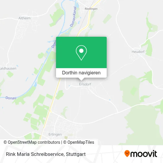 Rink Maria Schreibservice Karte