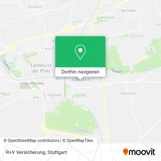 R+V Versicherung Karte