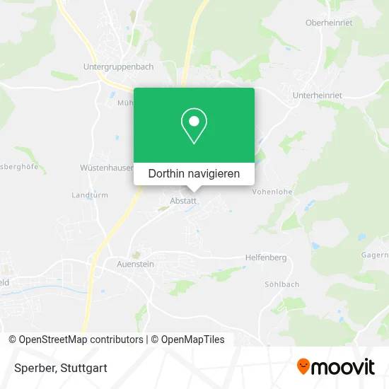 Sperber Karte