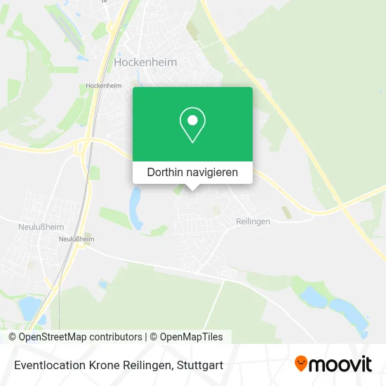 Eventlocation Krone Reilingen Karte